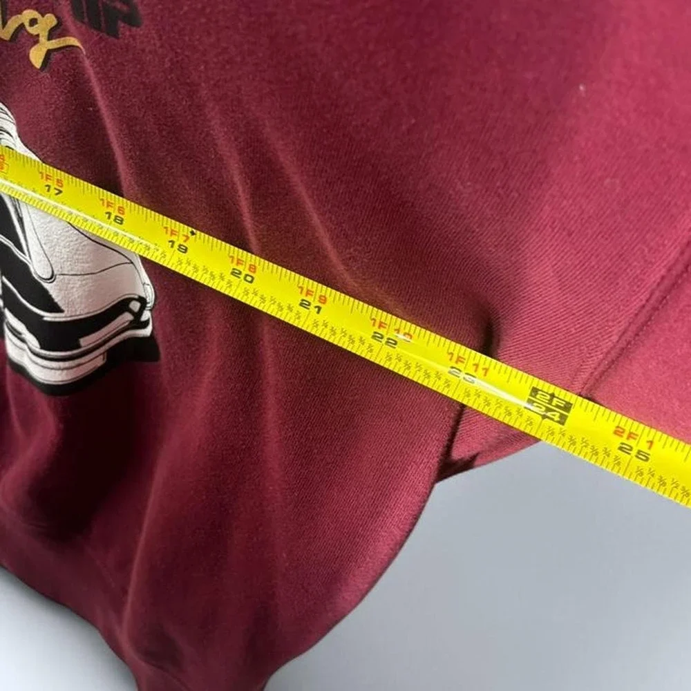 Hot Wheels Mens Maroon Full Throttle Grand Prix Longsleeve M